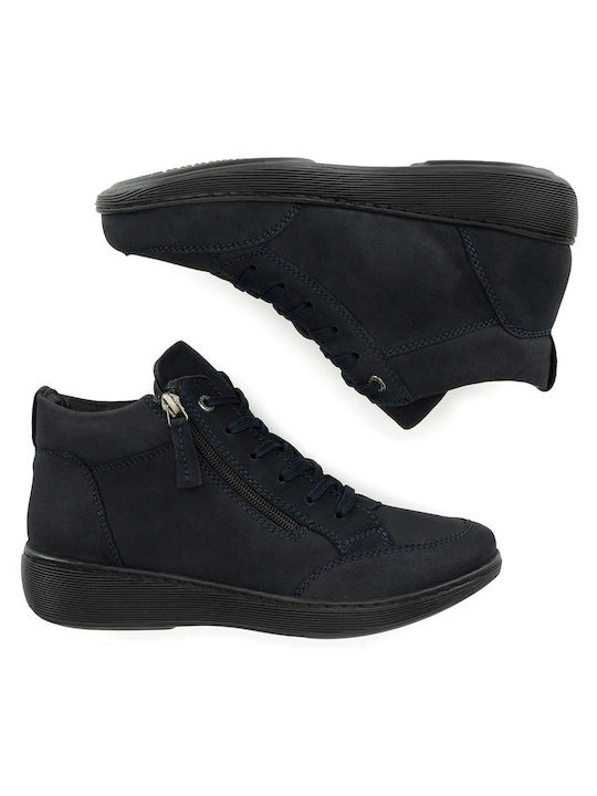 Stiefeletten Damen Marineblau