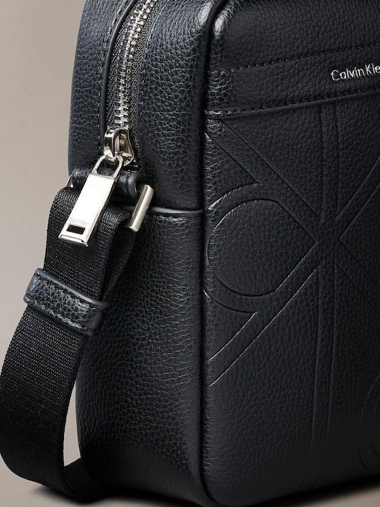 Calvin Klein Reporter Ανδρική Τσάντα Ώμου / Χιαστί Μαύρη