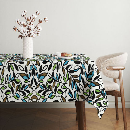 Hermia Tischtuch Multi-green 140x180cm