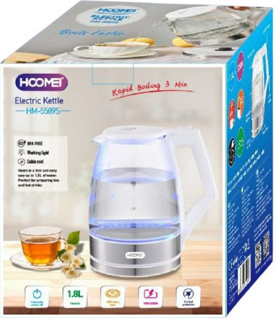 Hoomei Kettle 1.8lt 1850W HM-5589S
