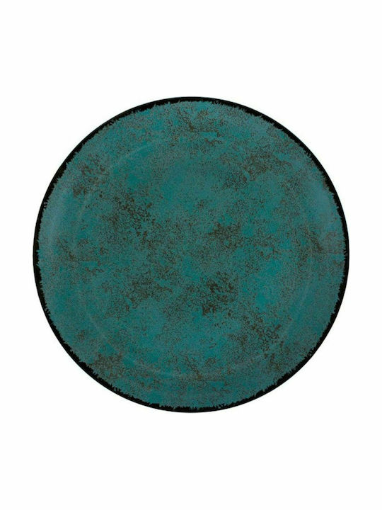 Oriana Ferelli Moon Shade Plate Shallow Teal with Diameter 27cm