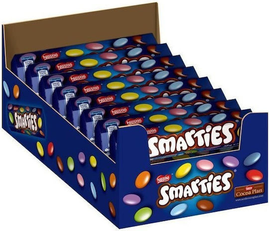 Smarties Γκοφρέτα Γάλακτος 38gr 24τμχ