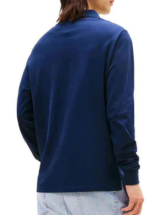 Polo Μπλούζα Μακρυμάνικη Navy Μπλε