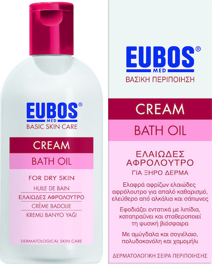 Eubos Red Cream Bad Oil Αφρόλουτρο με AHA για Απολέπιση 200ml