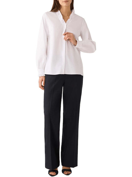 MORE & MORE Damen Stoff Hose Blue MORE & MORE Damen Stoff Hose Blue