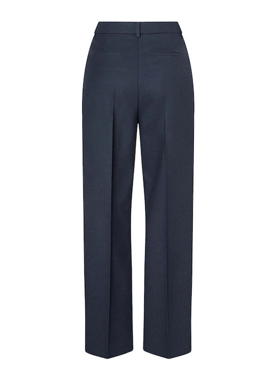 Women's Fabric Trousers Blue