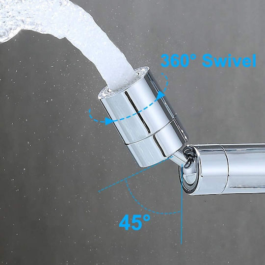 Rotating Faucet Arm 360° – 2 Functions M22/m24