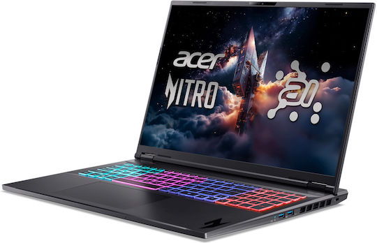Acer Nitro 18 AI 18" IPS QHD+ (Ryzen AI 300 Serie-7-350H/16GB/1TB SSD/GeForce RTX 5060/W11 Startseite) (US Tastatur)