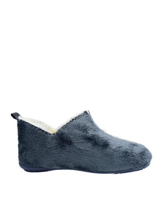Closed Women's Slippers Gray