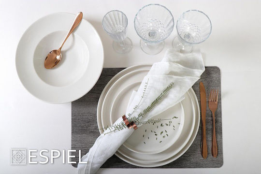 Espiel Platzdeckchen Kunststoff Gray 45x30cm 1Stück