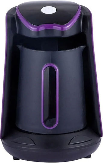 Cafetieră electrică grecească 600W cu Capacitate 300ml Violet