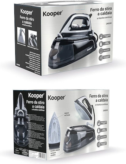 Kooper 5902532 Σύστημα Σιδερώματος Πίεσης 5bar με Δοχείο 1.25lt