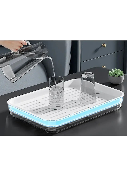 Verk Group Στραγγιστήρι Νεροχύτη Πλαστικό Γκρι 37x24.5cm