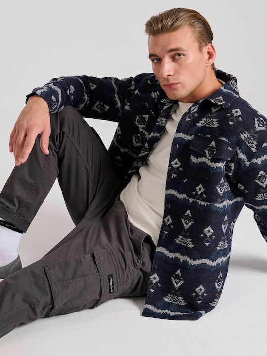Trousers Cargo in Regular Fit Gray
