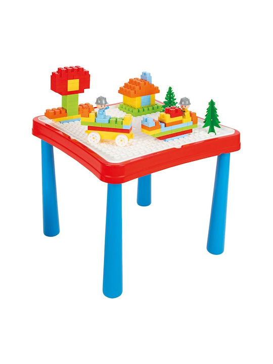 Set Masă cu Scaune pentru Copii din Plastic Multicolor Pilsan