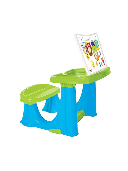 Birou pentru Copii pentru Desen din Plastic Albastru Pilsan