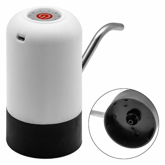 Silicone Battery Powered Water Pump Automatic Silver