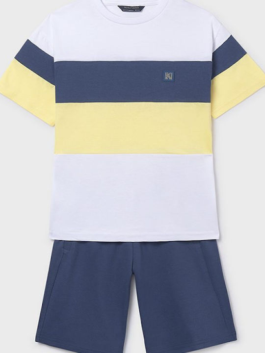 Kids Set with Shorts Summer 2 Pieces Dark Blue