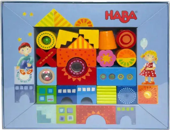 Haba Hölzerne Bauklötze Für Kinder Ab 1,5 Jahren 21 Stück