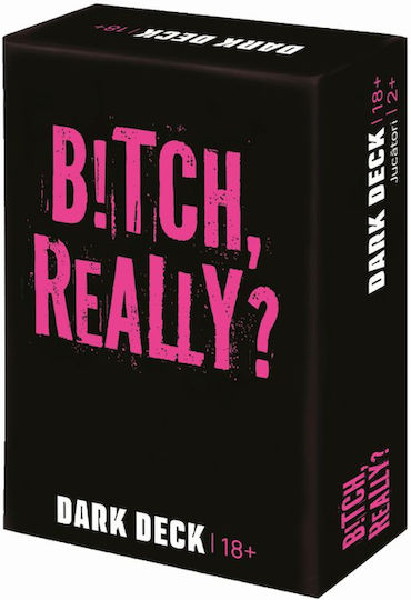 Joc de Societate Dark Deck: B!tch Really? pentru 2+ Jucători 18+ Ani AS