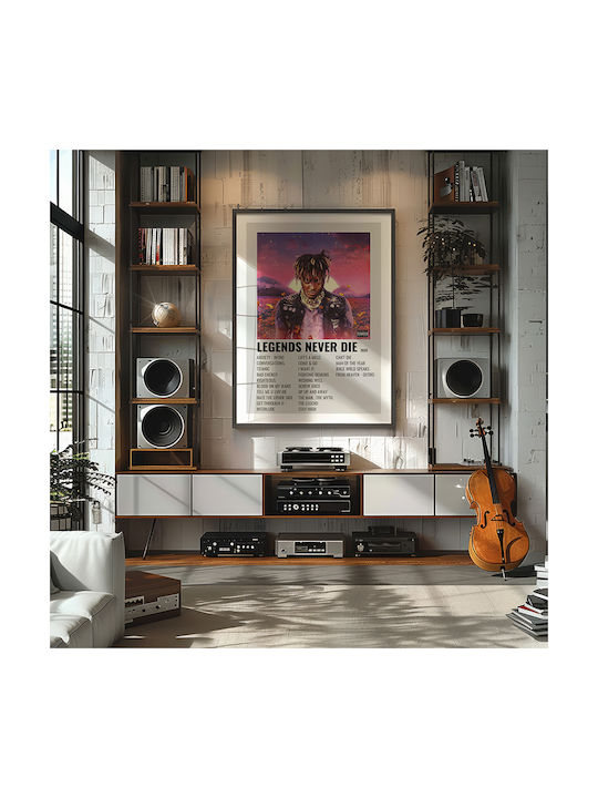 Music Poster Legends Never Die Juice Wrld Ms556 30cm X 40cm