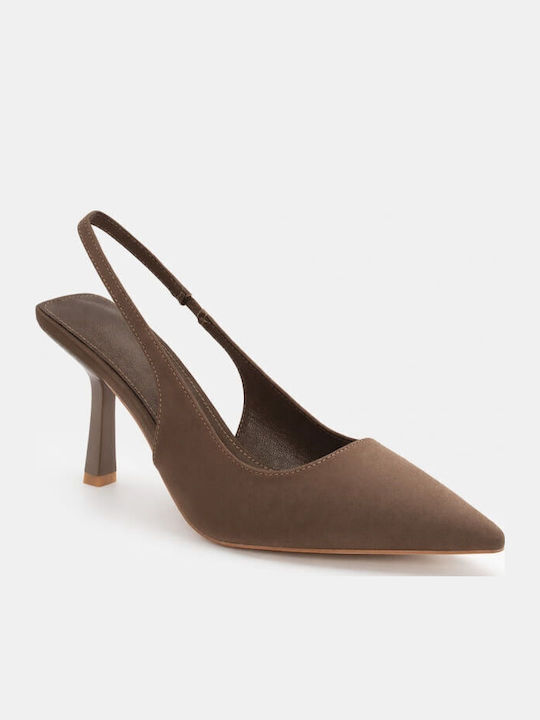 Pointed Toe Green High Heels