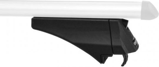 Menabo Aluminum Car Roof Bars Tiger XL Silver 131.5 Cm Silver Color Genesis GV80 5 Doors 2020 Flush Or Raised Rails 2 Pieces 8500/mb Menabo MP.8500/MB-43