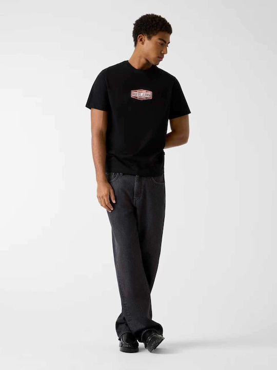 Herrenblusen T-Shirt Schwarz