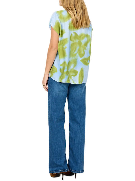Women's Blouse Sky Blue