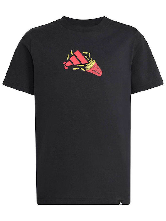 Tricou Pentru Copii Negru Food Pack Graphic K