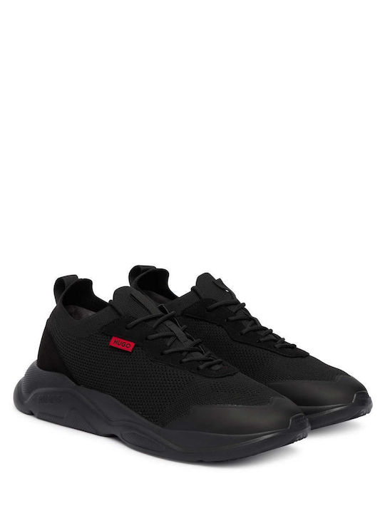 Hugo Chunky Sneakers Μαύρα