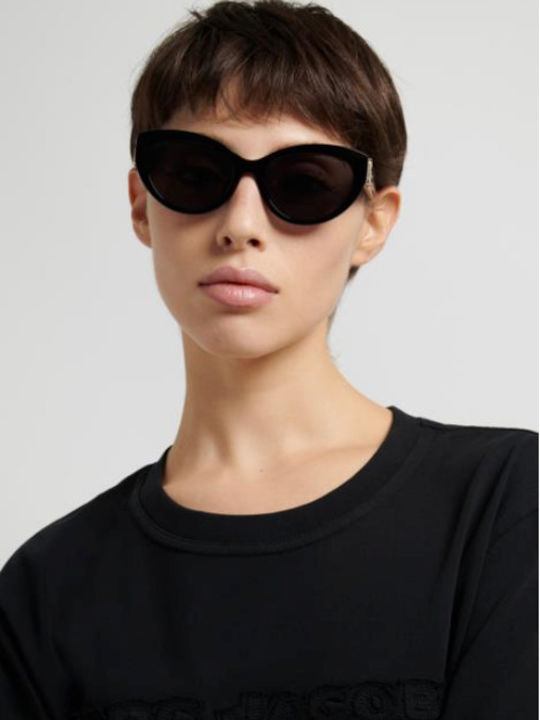Marc Jacobs Unisex Γυαλιά Ηλίου με Μαύρο Κοκκάλινο Σκελετό και Γκρι Φακό MARC 883/S 807/IR