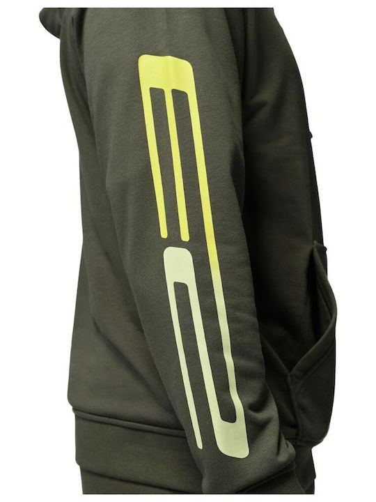 Sport Dri-Fit Sweatshirt With Hood Khaki