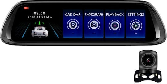 K62 Oglinzi cu Camera DVR Auto 1080P cu Ecran 10" cu Clip