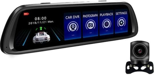 K62 Oglinzi cu Camera DVR Auto 1080P cu Ecran 10" cu Clip