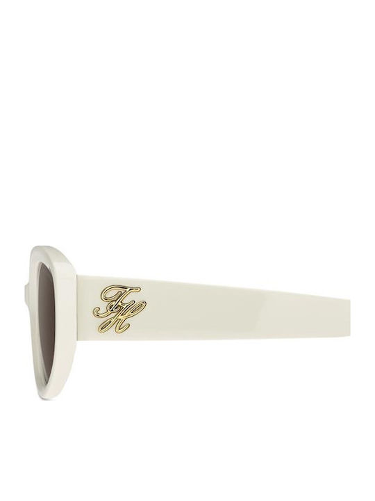 Tommy Hilfiger Unisex Ochelari De Soare Cu Ramă Bej Din Plastic Și Lentile Maro TH2344/S SZJ/52