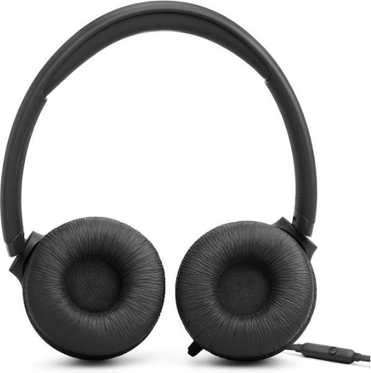 JBL Tune 530 Wired On Ear Headphones Black