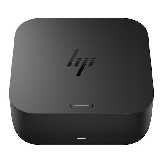 HP USB-C 100W G6 Dock USB-C Docking Station mit HDMI/DisplayPort 4K PD Ethernet und Verbindung 2 Monitore Schwarz
