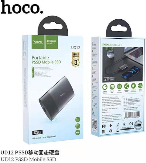 Hoco 70040345 USB 3.0 Externe Festplatte 1TB Schwarze