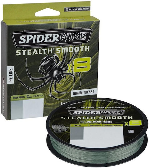 Spiderwire Stealth Smooth 8 Νήμα Ψαρέματος 150m / 0.09mm / 7.5kg