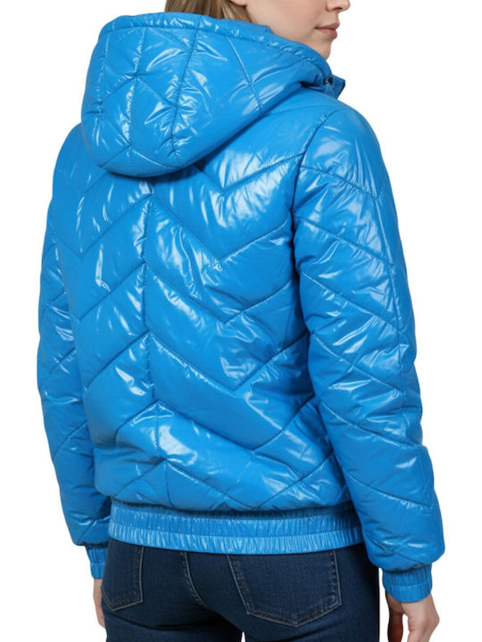 Hummel Leslie Μπουφάν Puffer Μπλε