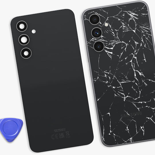 Clappio Capac Baterie Galaxy A54 Cu Adeziv Integrat Negru
