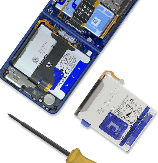 Samsung Zweitbatterie Galaxy Z Flip 7 Kapazität 3075mah Modell Eb-bf767abe Grau