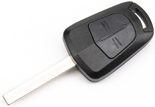 Car Key Shell with Blade without Buttons Corsa for Opel