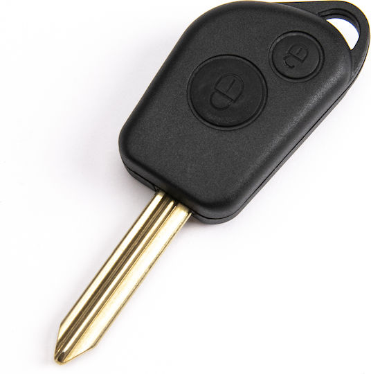 Car Key Shell with Blade without Buttons for Citroen / Peugeot
