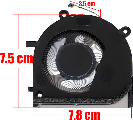 Laptop Fan Cpu Cooling Fan Lenovo Ideapad Pro 5 16irh8 83as 16aph8 83ar 5f10s14081 5f10s14082 5f10s14131 Dc28000k8v0 Bapb0808r2hy003 4pin Code 81647