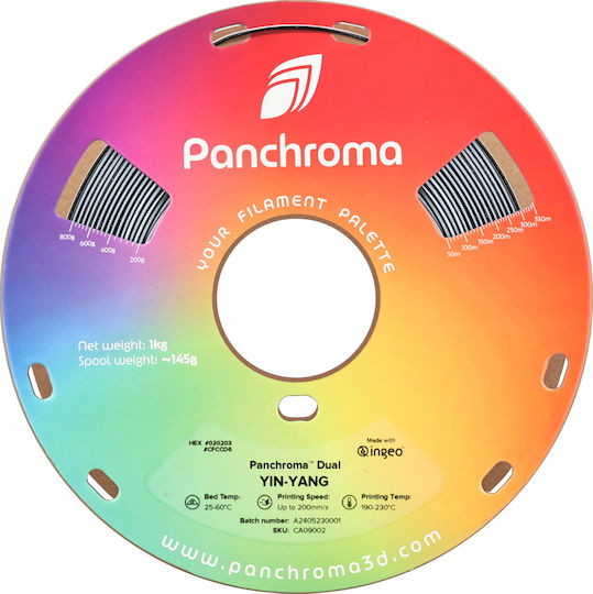 Polymaker Filament Pentru Imprimante 3D PLA 1.75mm Yin-Yang 1kg 1 Bucată Bobină