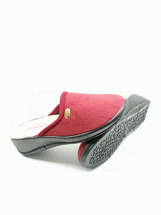 Anatomical Women's Slippers Burgundy