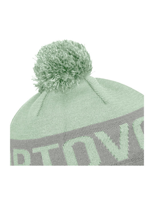 Beanie Unisex Beanie Gestrickt in Türkis Farbe