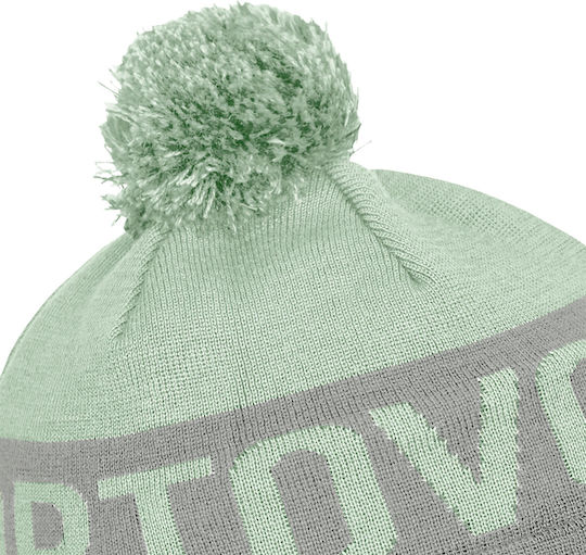 Beanie Unisex Σκούφος Πλεκτός σε Τιρκουάζ χρώμα